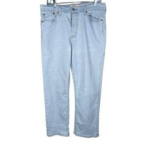 Levi’s 32 x 26 Jeans Wedgie Straight Leg Light Wash Vintage Style Denim Pant 32w